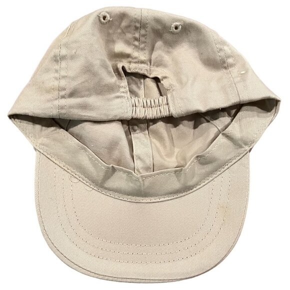 Tan Baby Ballcap - Twill - Approx. 6.5" Dia - Picture 2 of 3